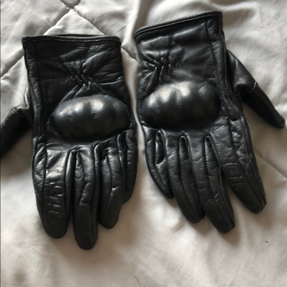 Bilt leather women’s motorcycle riding gloves